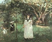 Berthe Morisot The Butterfly Chase china oil painting reproduction